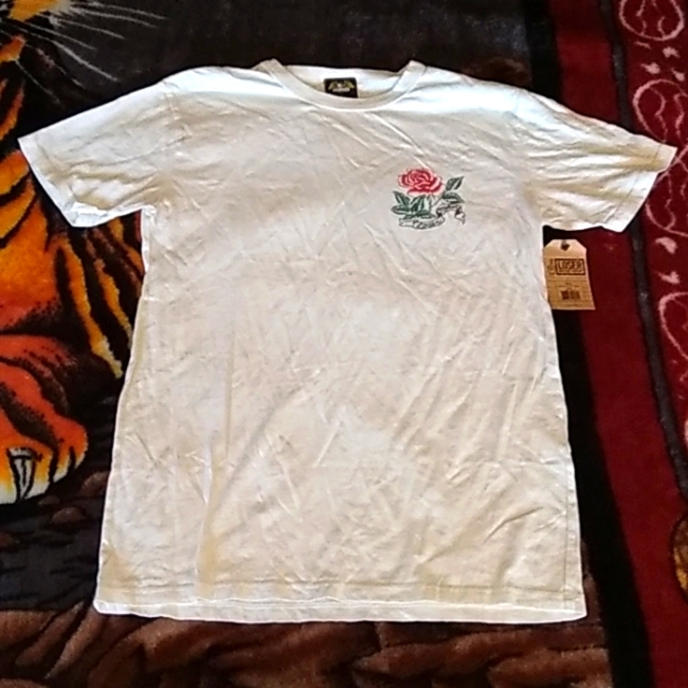 Women's Tee Shirt, Loser Machine, Small, White